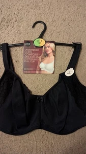 34E Marks & Spencer SCHWARZER GLÄTTENDER VOLLSCHALEN-BH MIT BÜGEL UVP £18 NEU NEU OHNE ETIKETT - Bild 1 von 3