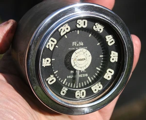 Jaeger Made in France 6K 6000 RPM Vintage Mechanical Tachometer - Bild 1 von 12