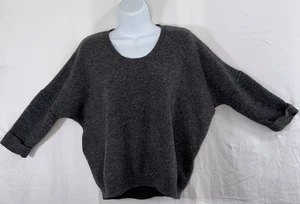 Fine Collection Designed in Paris Merino Wool & Yak Oversize Dolman Pullover Gr. S - Bild 1 von 6
