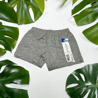 Pantalones Cortos Unisex Okie Dokie Talla 6 Meses Niños Niñas Gris Brezo Sólido NUEVO Foto 1 de 4