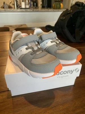 Saucony Jazz Lite 2 Grey Toddler Shoe New In Box 10W - Image 1 of 4