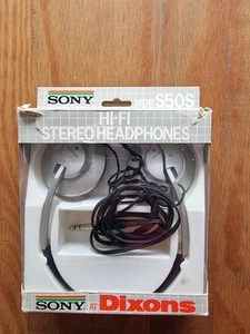 Sony At Dixons Hi-Fi Stereo Headphones MDR S50S - Picture 1 of 7