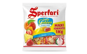 Caramelle Gran Gelèes Assortite Maxi Formato 1Kg Gusto Frutta Pesca, Fragola - Foto 1 di 1