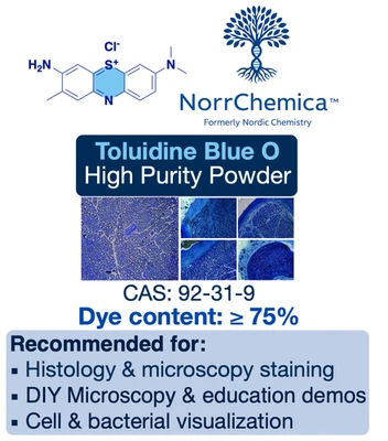 Toluidine Blue O | High-Purity Microscopy Dye | CAS 92-31-9 | EU Seller - Imagen 1 de 4