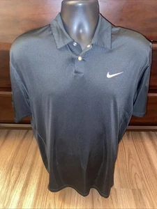 Tiger Woods Collection Poloshirt Herren Größe M Schwarz Nike Dri-Fit - Bild 1 von 7