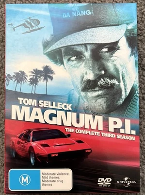 Magnum P.I. The Complete Third  Season DVD R4 PAL Magnum Pi Tom Selleck - image 1 of 4