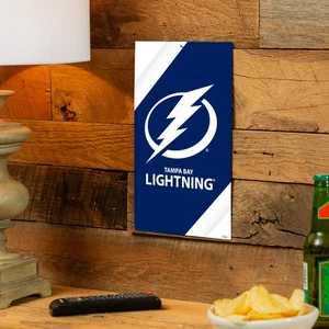 Letrero de pared de metal Tampa Bay Lightning con logotipo de EE. UU., 7,5" X 11,5" - Imagen 1 de 2