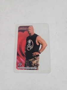 WWE Wrestling 2006 Edibas Lamincards - Stone Cold, #55, Wwe Raw. Wwf - Foto 1 di 3