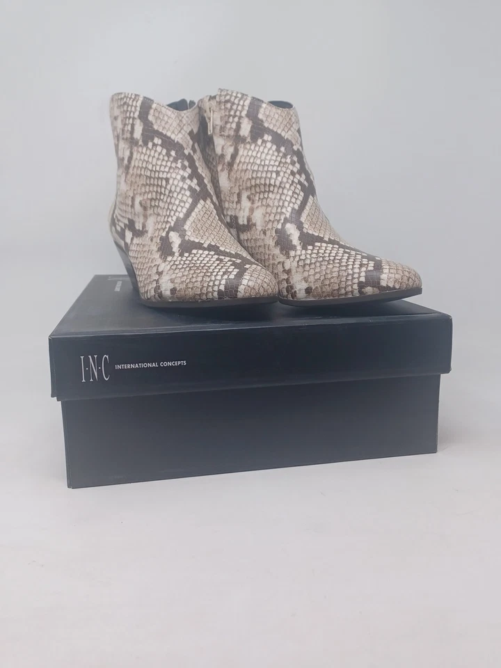 Inc International Concepts Women's Shoes Idra Leather Closed Toe Tan Size 7