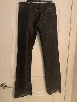 Rare! Burberry Brit Cavendish Straight Leg Dark Blue Jeans Sz 32x34/Nova Ck Pkt - Image 1 of 4