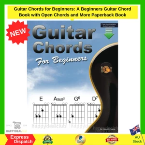 Guitar Chords for Beginners: A Beginners Guitar Chord Book with Open Chords NEW - Picture 1 of 3