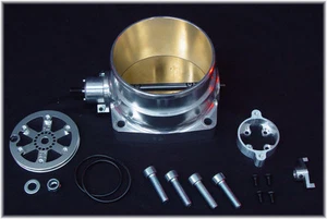 HYPERTUNE FOR NISSAN RB26 90MM THROTTLE BODY SUIT INLET MANIFOLD HYP-TB90-RB - Picture 1 of 1