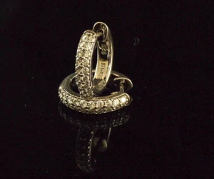 ESPRIT JEWELS Creolen Ohrringe 925 Sterlingsilber mit weißen Zirkonia - Bild 1 von 3