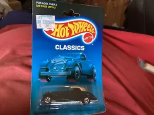 1989 Hot Wheels Classics Main Line Mercedes 540K BW Wheels #18 #5142 - Picture 1 of 2