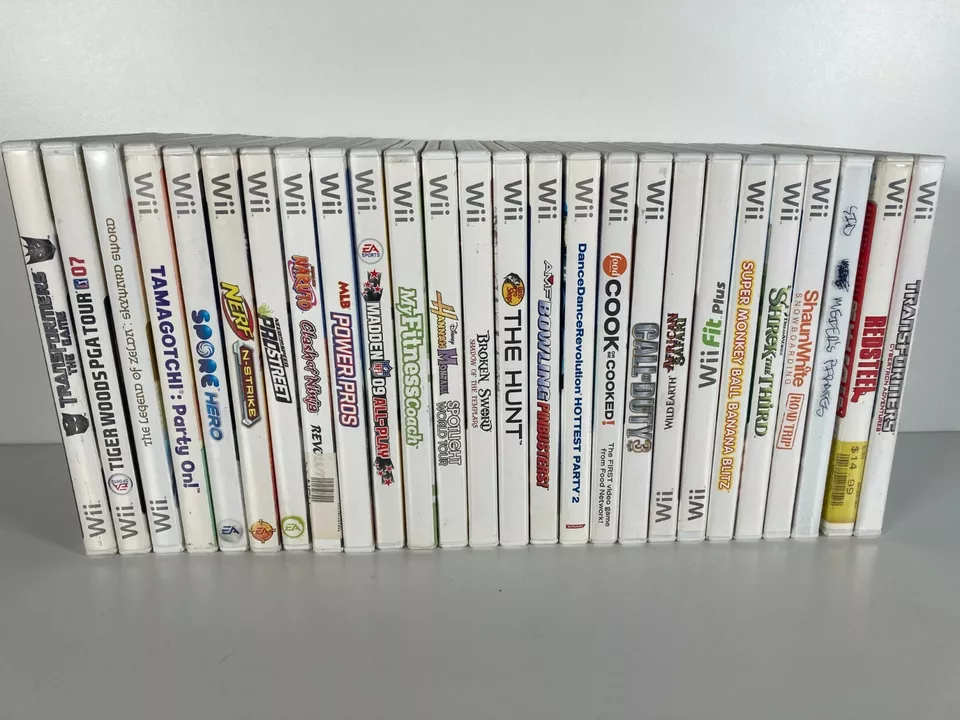 Nintendo Wii Video Game Lot Pick Your Game! - Image 1 of 1