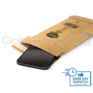 20 x PB00 JIFFY GREEN HEAVY DUTY ECO-FRIENDLY PADDED BAGS 105x229mm ENVELOPES - Picture 1 of 6