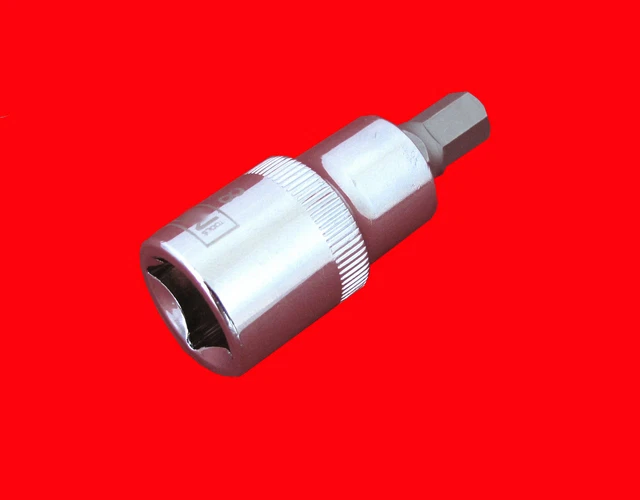 Innensechskant Stecknuss 1/2" Steckschlüssel 7 mm x 55mm Kurz Für Inbus Schraube - Bild 1 von 1