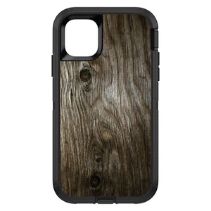 OtterBox Defender para iPhone / Samsung Galaxy - Grano de madera marrón desgastado - Imagen 1 de 41