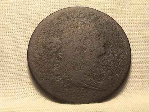 1796 Draped Bust Large Cent! Cover