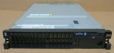 IBM System x3650 M4 7915-AC1 2x 8C E5-2650 32GB Ram 16x 2.5" HDD Bays 2U Server - Image 1 of 2