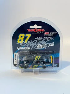 AUTOGRAPHED Kyle Busch #87 Ditech 1:64 NASCAR 2003 Team Caliber Issue #53 - Picture 1 of 1