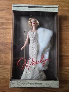 Marilyn Monroe Barbie Doll Timeless Treasures 2001 Mattel 53873 - Picture 1 of 2
