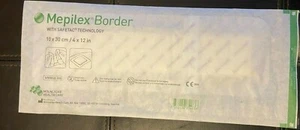 Lote de 2 Tecnología Mepilex Border 10 x 30 cm SAFETAC NUEVO EN CAJA 496605 - Imagen 1 de 2