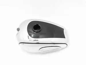 HOREX RESIDENT BOTTOM BLACK CHROME FUEL PETROL TANK - Bild 1 von 7