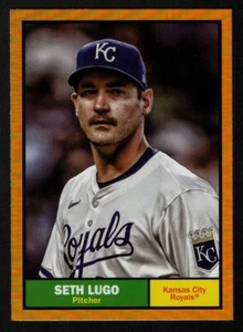 Seth Lugo 2024 Topps Archives Orange Hot Foilboard SP 9/15 Kansas City Royals - Bild 1 von 2