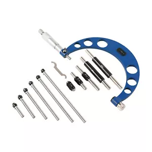 Set pinze micrometriche esterne 0-6"" x 0,0001"" con incudini intercambiabili - Foto 1 di 8