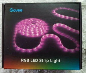 Govee 32.8ft Smart LED Strip Lights With Remote.THESE ARE FOR EU OUTLETS ONLY. - Picture 1 of 12