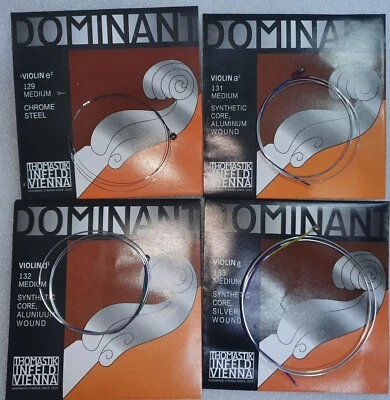 Dominant Violin String Set 135b Medium Tension Full 4 String Set - Image 1 of 4