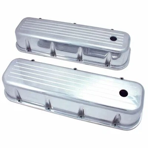 Spectre Performance 5012 Ball Milled Aluminum Tall Valve Cover for Big Block Che - Picture 1 of 1