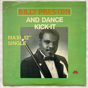 BILLY PRESTON: And Dance Kick It SEALED Vinyl Record Album !2" Single Milestone - Picture 1 of 2