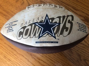 Dallas Cowboys NFL Series 4 Limited Edition Of 25,000 Footballs- Collectible! - Picture 1 of 5