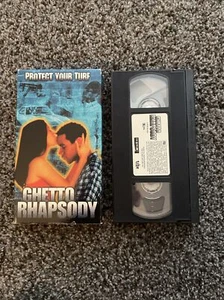 GHETTO RHAPSODY 2001 Asylum VHS - RARE OOP Urban Americana - Picture 1 of 5