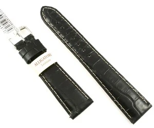 Cinturón Para Reloj Morellato Band Vero Aligátor Luisiano Negro - Imagen 1 de 1