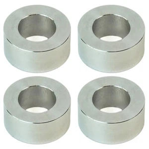(4) 5/8 Zoll Tischschleifer Spurverbreiterungen | Pufferscheibe Flansch Schritt Politur Polieren - Bild 1 von 3