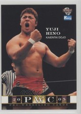 2005 BBM Pro Wrestling Yuji Hino #169