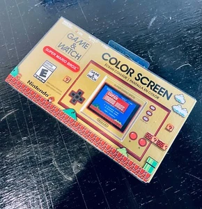 NINTENDO Game & Watch Super Mario Bros Elettronico Portatile - NUOVO - SPEDIZIONE GRATUITA - Foto 1 di 3