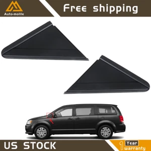 Left&Right Side Mirror Flag Applique For 2008-2020 Grand Caravan/Town&Country - Picture 1 of 11