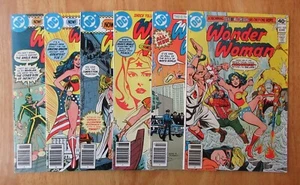 Run of 6 Newsstand WONDER WOMAN! 268-273 High Grade! Keys! Very Bright & Glossy! - Picture 1 of 8
