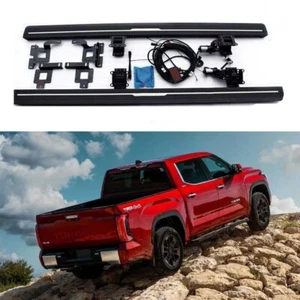 2Pcs Deployable Electric Running Boards Fits for TUNDRA 2022 2023 - Bild 1 von 8