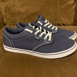 VANS Authentic Classic Skate Shoes Dark Blue TB4R Skateboarding W 8.5 Sneakers - Picture 1 of 5