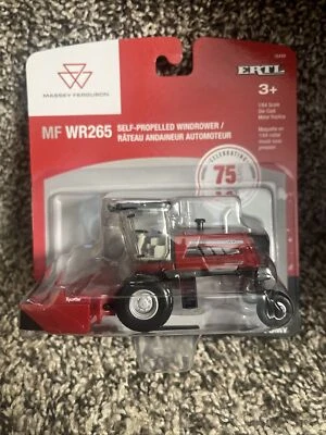 2023 ERTL 1/64 Massey Ferguson WR265 Self-Propelled Windrower NEW!! - Image 1 of 3