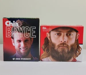 Bryce Harper & Jason Werth MLB Béisbol Chía Mascotas Kits SGA Nuevo - Imagen 1 de 8