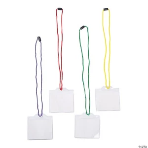 Bright Badge Holders - Jewelry - 12 Pieces - Picture 1 of 3