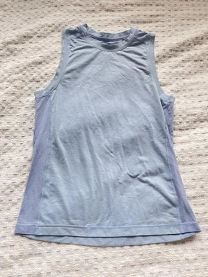 Lululemon Pushing Limits Muscle Tank Top Women’s Size 6 Blue - Image 1 of 3