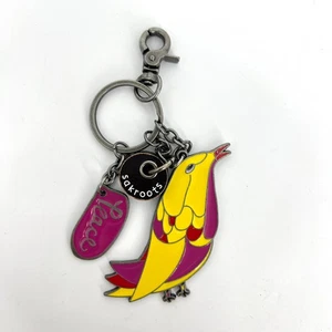 SAKROOTS Paz Pájaro Sakroots Metal Cartera Dije Llavero 2"-3" - Imagen 1 de 2