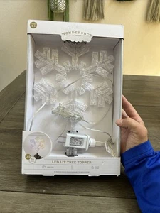 Wondershop Target Twinkling LED beleuchtet Stern Baumspitze Regenbogen - Bild 1 von 3